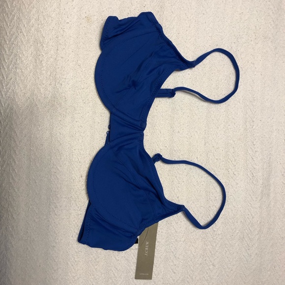 NWT J. CREW Retro Inspired Bikini in Bistro Blue - Picture 4 of 8